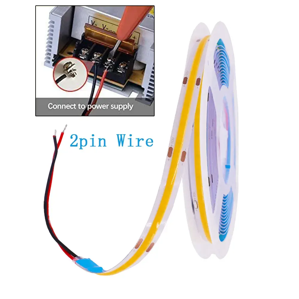 White+2Pin Wire