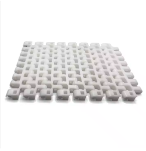 Plastic Pom Modulaire Riem Draaicirkel 2540 Pom Transportband Transportband Voor Voedselflessenindustrie - Product Image 3