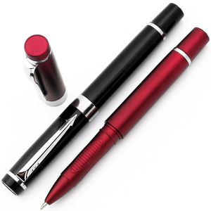 Vente flash - Stylo à bille pour hommes d'affaires en métal de 1,0 mm avec impression de logo personnalisé - Cadeau - Product Image 1