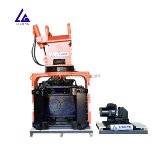 LIGONG Brand New Design Side Clamp Pile Driver, Side Clamp Vibro Hammer for 12m Sheet Pile - Product Image 1