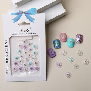 Paso Sico <span class=keywords><strong>2022</strong></span> resina <span class=keywords><strong>de</strong></span> cristal flores <span class=keywords><strong>de</strong></span> diamantes japoneses Primavera <span class=keywords><strong>Verano</strong></span> DIY decoración <span class=keywords><strong>de</strong></span> <span class=keywords><strong>uñas</strong></span> DIY 3D - Product Image 3