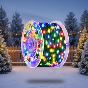 D0100X3V4H6 1200 <b>LED</b> Christmas <b>Lights</b> 394 Ft Waterproof Outdoor Multicolor Fairy <b>Lights</b> With 8 Modes Button Control - Product Image 2