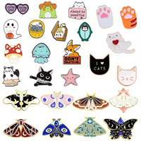 Épingles à revers en émail doux de haute qualité, souvenir unique, dessin animé personnalisé, anime chat, métal, fer, alliage de zinc, 3D, sororité