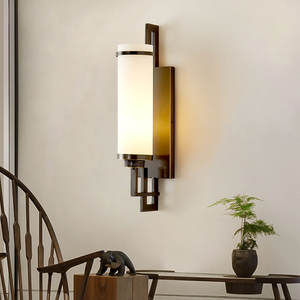 Personaje único estilo chino entrega rápida dormitorio decoración de cabecera lámpara de pared Vertical Interior Hotel luz montada en la pared - Product Image 1