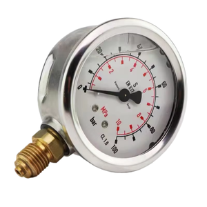 Manometro Idraulico Analogico per <span class=keywords><strong>Test</strong></span> Kit, Ricambio per Escavatore, Componenti per Macchine Edili in Offerta Speciale - Product Image 4