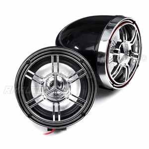 Système audio pour moto, haut-parleurs stéréo, radio FM, lecteur MP3, alarme avec télécommande pour scooter, ATV - Product Image 3