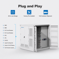 VoltaNest Liquid Cooled Container ESS 500KW 1MWh 250KW Kontainer Penyimpanan Energi Baterai Bersertifikasi CE untuk Penggunaan Komersial