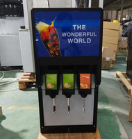 Distributeur de boissons gazeuses Post Mix, machine à faire du cola avec système de sirop BIB