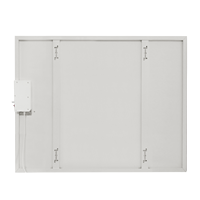 Couleur personnalisée 1200 W impression murale plafond portable coque en aluminium IR éléments chauffants en cristal de carbone chauffage d'ambiance