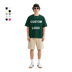 Camiseta Gráfica Personalizada de Estilo Urbano, de Alta Calidad, Hombros Caídos, 100% Algodón, Corte Cuadrado, Manga Corta - Product Image 1