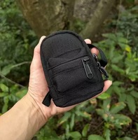 Pochette d'extérieur mini sacoche de luxe de créateur, étui pour écouteurs, porte-clés, porte-monnaie de voyage multifonction en nylon, porte-cartes, personnalisable
