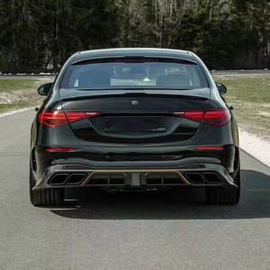 Nuevo Kit de Carrocería para <span class=keywords><strong>Mercedes</strong></span> W223 <span class=keywords><strong>S450L</strong></span> S500 S580, Estilo MSY Mejorado, Fibra de Carbono, Difusor Delantero, Faldones Laterales, Clips para Enganche de Remolque - Product Image 4