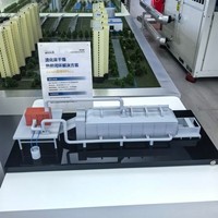 Chauffe-eau solaire intégré émaillé 150L optimisé avec sortie inférieure à 25 degrés et collecteur à plaque plane pour cantine