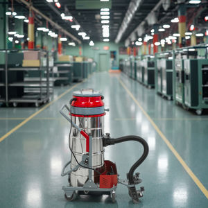 مكنسة كهربائية صناعية جديدة سعة 90 لتر للاستخدام الرطب والجاف، من الفولاذ المقاوم للصدأ، 220 فولت - Product Image 1