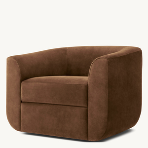 Muebles modernos Aria tela giratoria Club silla sofás de lujo sala de estar sillón para el hogar Hotel apartamento Hall Villa - Product Image 4