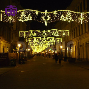 Luces LED 3D de la mejor calidad, impermeables, con motivos, para decoraciones navideñas colgantes en exteriores, para colgar en la calle. - Product Image 4