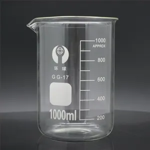 Becherglas verdickt hoch temperatur beständiges experimentelles Glas trinkglas
