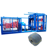High Speed 3/4 Strand Twisted PP PE Nylon Cotton hemp paper gold plastic Rope twisting machine