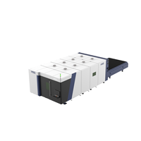 Machine de découpe laser à fibre haute précision 4020 avec IA, nesting intelligent et table d'échange automatique pour acier au carbone et acier inoxydable