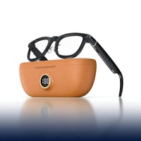 Lunettes intelligentes Meta haute technologie 800MP avec étui de recharge inversée, reconnaissance d'image, traduction, activation vocale et lecture de musique