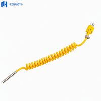 Sonde thermocouple de type K haute précision avec poignée NR-81530B, capteur de température à immersion pour liquides et gaz