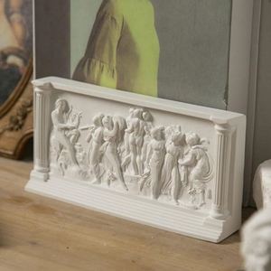 Scultura <span class=keywords><strong>Greca</strong></span> in Resina WeiVista, Dipinta a Mano, <span class=keywords><strong>Arte</strong></span> Popolare, Decorazione da Tavolo Personalizzabile per Vendita all'Ingrosso di <span class=keywords><strong>Arte</strong></span> e Oggetti da Collezione - Product Image 1