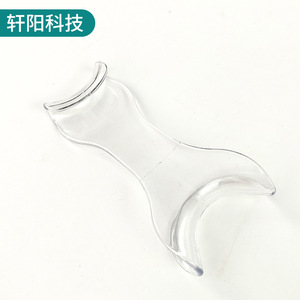 Écarteur dentaire en plastique transparent à double tête pour usage orthodontique, certifié CE - Product Image 2
