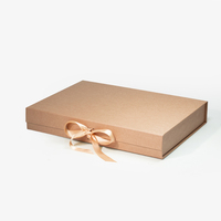 Boîte à foulards pliante de grande taille en gros, boîte rigide en carton pour vêtements, t-shirts, emballage en carton, boîte cadeau, logo personnalisé imprimé