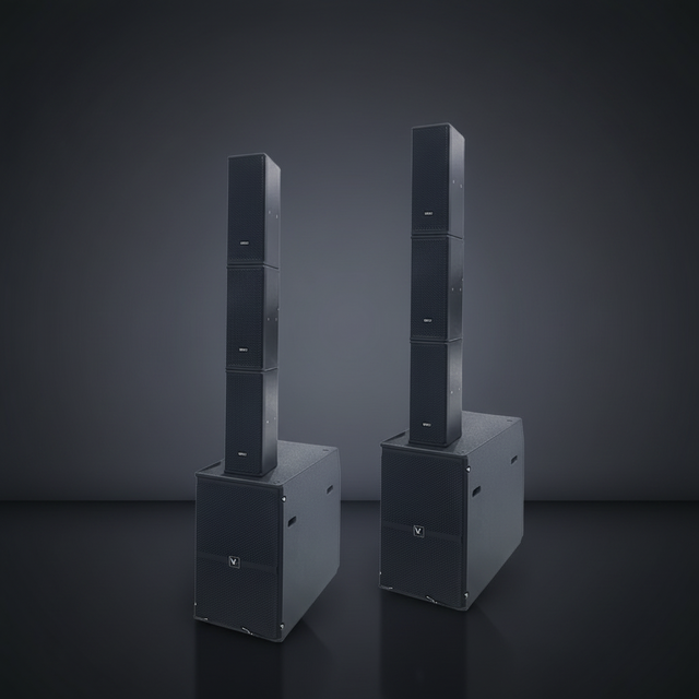 LV502 Professional Active Line Array Audio Set Large Stage Performance Banquet Hall Floor-standing Speakers Full Range Speakers