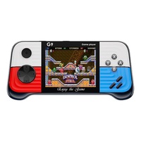 Console de jeu portable JYD G9 avec 666 jeux intégrés, grand écran, contrôleur classique nostalgique, lecteur de jeux portable