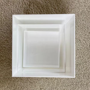 Expositor de Acrílico Personalizado en Forma de Cubo - Fácil Montaje, Precio de Fábrica y Entrega Rápida, Soporte Cuadrado para Exhibición de Alimentos y Postres - Product Image 4