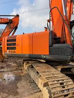 Excavatrice sur chenilles Hitachi ZX210-5G d'occasion d'origine japonaise avec moteur ISUZU à vendre