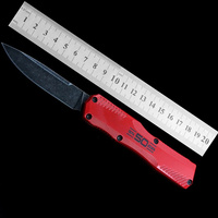 Couteau tactique de poche pour le camping et la chasse en plein air, édition 50e anniversaire, lame 440C, manche en alliage de zinc, vente en gros pour petites commandes