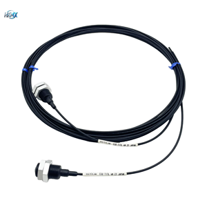 Capteur à fibre optique à faisceau traversant E32-T17L-4M, amplificateur de type séparé, détection industrielle longue distance de 4 mètres - Product Image 1