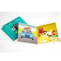 Impresión personalizada de un libro de tablero de actividades ocupado para el bebé y la versión de papel de arte preescolar Edición ocupada