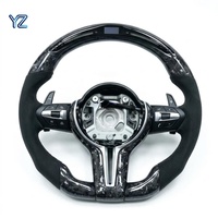 Volant en fibre de carbone personnalisé YZ pour BMW E46 E60 E61 E65 E66 E81 E82 E83 Z4 E89 E91 E90 E92 E93 E39