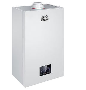 Chauffe-eau sans réservoir au gaz naturel électrique mural SANFEI 24kW 8-12L Échangeur de chaleur en acier inoxydable Contrôle par application Batterie - Product Image 2