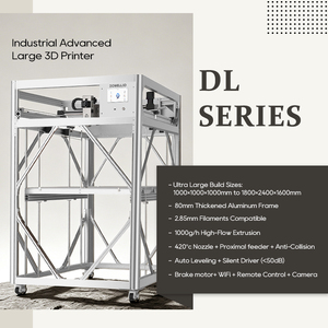 Impresora 3D FDM de Alta Resistencia DL1824-16, Gran Volumen de Impresión de 2400 mm, Impresora de Alta Velocidad y Precisión de 500 mm/s <span class=keywords><strong>para</strong></span> Figuras de <span class=keywords><strong>Anime</strong></span> y Esculturas - Product Image 2