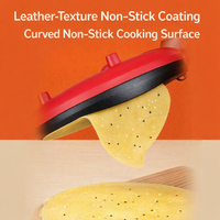 Crêpière électrique ronde antiadhésive légère et portable à température précise et cuisson rapide, à commande tactile, pour la cuisine familiale