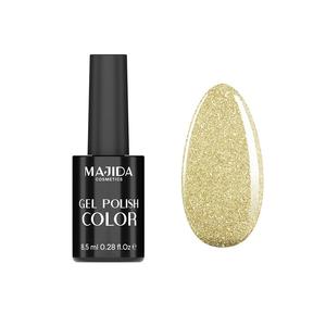 Majida Gel Polish Color 8,5 ml Gold Glitter UV <b>Nail</b> Polish - Product Image 1