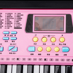 Clavier électronique Octave Baby à 61 touches pour enfants et filles, jouet musical éducatif avec microphone et support musical - Product Image 3