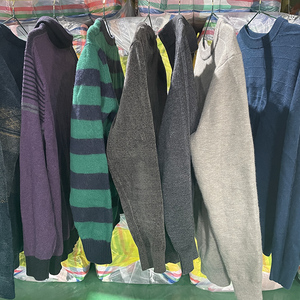 เสื้อสเวตเตอร์ถักมือสองสำหรับผู้<span class=keywords><strong>ชาย</strong></span>ขายดีในฤดูใบไม้ร่วงและฤดูหนาว ขายส่งเสื้อผ้าเก่าสำหรับผู้ใหญ่แบบคละแบบ - Product Image 6