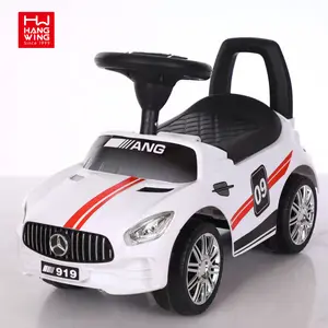 4 Wheel Out Door Kid Car With Push Handle Scooter With Music Children's Taxi Toy Car Enfant Marcheur Child Walker