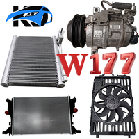 Original Gebrauchtes Autoteile-Kit A0008304102 A1775004800 A0999066102 Auto-Kit Lüfter Kühler Kondensator Kompressor für Mercedes Benz W177
