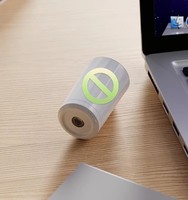 Diffuseur d'arômes sans eau rechargeable par USB en plastique, 35 ml, ultrasonique, silencieux, huile parfumée, hôtel, portable, maison, voiture