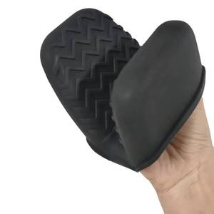 Silicone Mitts Heat Resistant Kitchen <b>Gloves</b> Cooking Baking Grill and <b>Oven</b> Use Food Safe Pot Holder for BBQ - Product Image 3