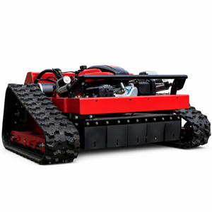 Tondeuse à gazon robotisée industrielle HT-550B avec batterie, tondeuse pour pentes, chenilles en caoutchouc, machines agricoles - Product Image 5