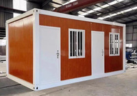 Maison Modulaire en Acier Prélaqué Effet Bois pour Bureau de Chantier et Dortoir – Fabrication Sur Mesure, Assemblage Simple