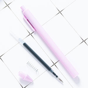 Ý tưởng quà tặng bán buôn tốt nhất số lượng lớn nhựa giá rẻ nhiều màu cao su tráng bút bi với OEM tùy chỉnh <span class=keywords><strong>in</strong></span> logo - Product Image 5