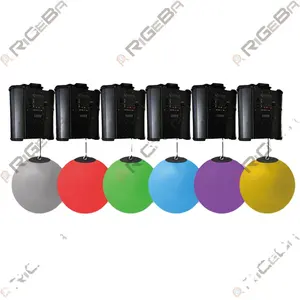 Matrix Control winch and lifting system RGB kinetic led ball